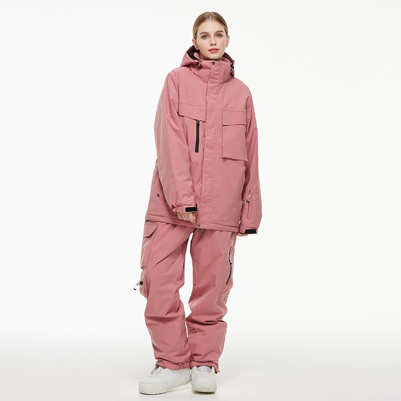 Unisex slēpošanas kombinezons komplekts, ūdensnecaurlaidīgs, silts (elpojošs, vēja izturīgs, nodiluma izturīgs)