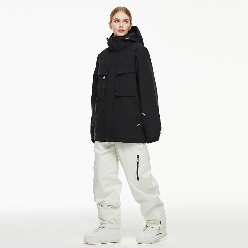 Unisex slēpošanas kombinezons komplekts, ūdensnecaurlaidīgs, silts (elpojošs, vēja izturīgs, nodiluma izturīgs)