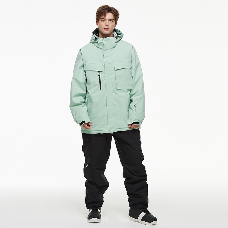 Unisex slēpošanas kombinezons komplekts, ūdensnecaurlaidīgs, silts (elpojošs, vēja izturīgs, nodiluma izturīgs)