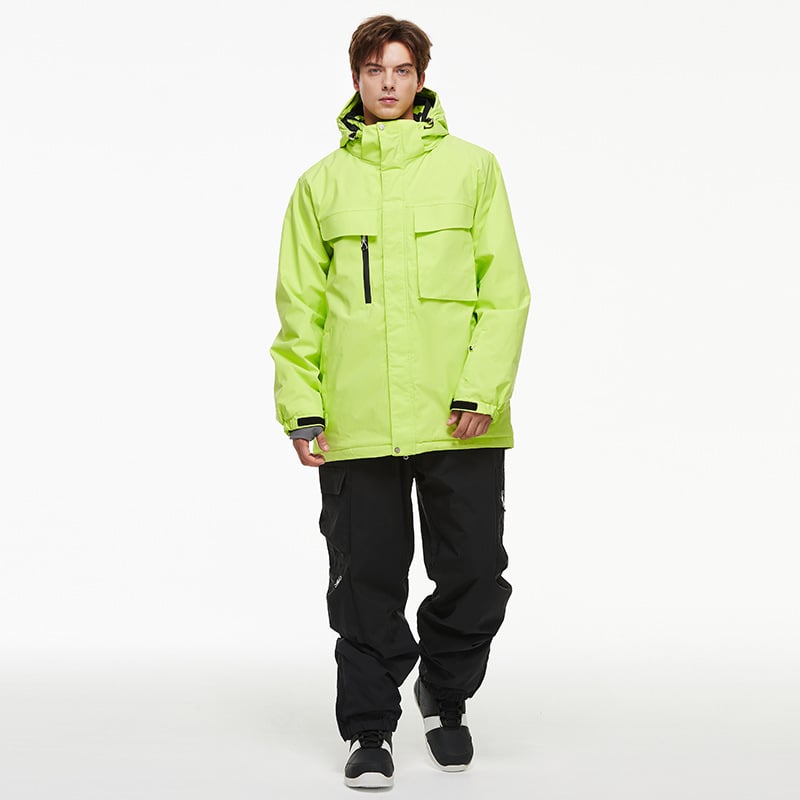 Unisex slēpošanas kombinezons komplekts, ūdensnecaurlaidīgs, silts (elpojošs, vēja izturīgs, nodiluma izturīgs)