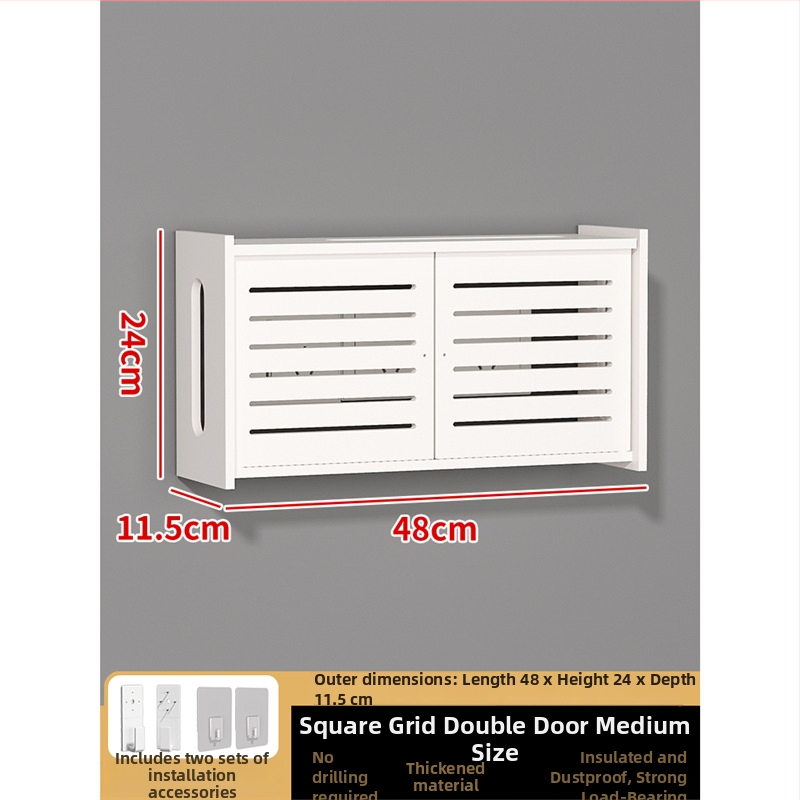 Sieninė lizdo dekoratyvinė dėžutė – be rėmo; rėmas: medžio-plastiko plokštė; šerdis: medžio-plastiko plokštė; erdvė: svetainė, miegamasis, studija, restoranas, įėjimas; stilius: šiuolaikinis minimalistinis