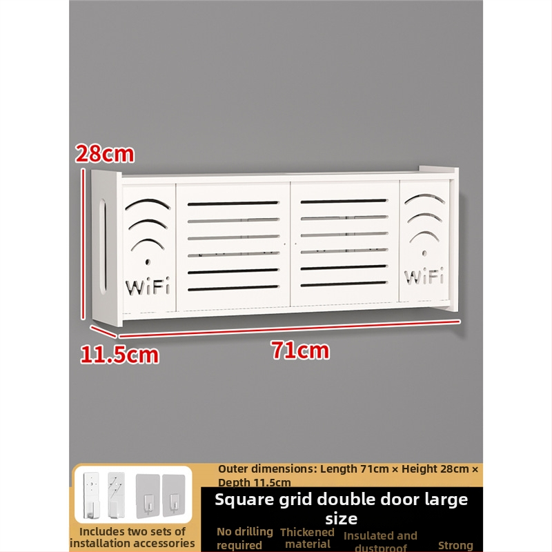Sieninė lizdo dekoratyvinė dėžutė – be rėmo; rėmas: medžio-plastiko plokštė; šerdis: medžio-plastiko plokštė; erdvė: svetainė, miegamasis, studija, restoranas, įėjimas; stilius: šiuolaikinis minimalistinis