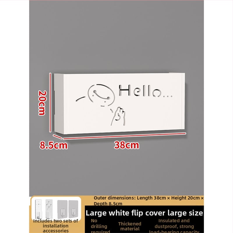 Sieninė lizdo dekoratyvinė dėžutė – be rėmo; rėmas: medžio-plastiko plokštė; šerdis: medžio-plastiko plokštė; erdvė: svetainė, miegamasis, studija, restoranas, įėjimas; stilius: šiuolaikinis minimalistinis