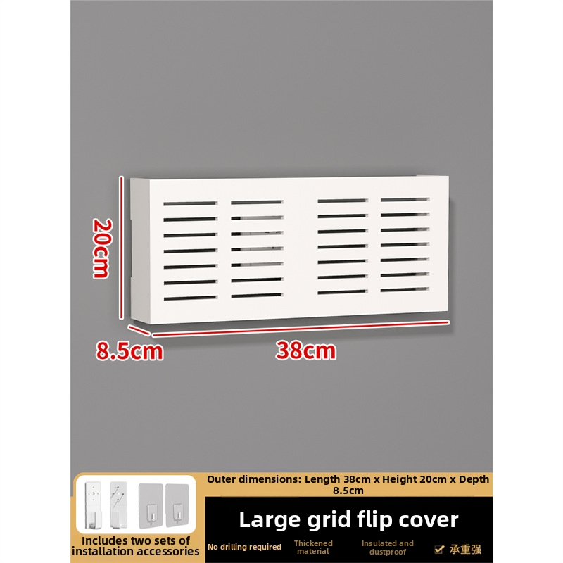 Sieninė lizdo dekoratyvinė dėžutė – be rėmo; rėmas: medžio-plastiko plokštė; šerdis: medžio-plastiko plokštė; erdvė: svetainė, miegamasis, studija, restoranas, įėjimas; stilius: šiuolaikinis minimalistinis