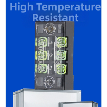 TB seeria terminaliblokk, kaabliühendaja, 15/25/45A, 3/4/6/10/12 positsiooni, fikseeritud jaotusblokk