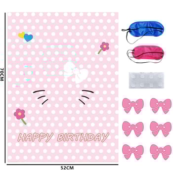 Vaikų vakarėlio plakatų rinkinys su akių užklojimo žaidimu, Monster Truck plakatas ir lipdukai; medžiaga: popierius; modelis: miesto herojus plakatas; stilius: piešinių stilius ir vakarėlis; tema: Little Spider