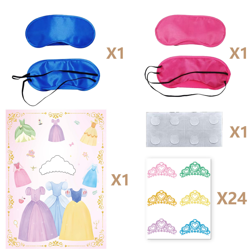 Vaikų vakarėlio plakatų rinkinys su akių užklojimo žaidimu, Monster Truck plakatas ir lipdukai; medžiaga: popierius; modelis: miesto herojus plakatas; stilius: piešinių stilius ir vakarėlis; tema: Little Spider