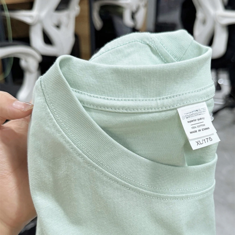 320 g teški američki pamuk kratkih rukava, unisex, jednobojan, opuštena silueta, svakodnevna upotreba, plus veličina