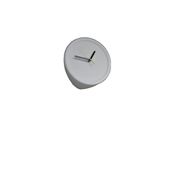 Dekoratív falióra, egyszerű modern stílus; mechanikus működés, elemes, egyoldalas, műanyag ház és számlap, vízálló