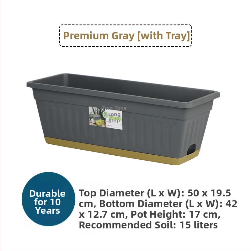 Puķu pods no sveķiem, korozijizturīgs, uz grīdas stāvošs, mājas dārzkopībai