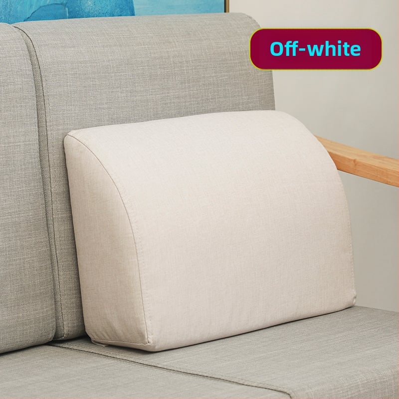 Kanapé háttámla párna, töltet: magas sűrűségű hab és memóriahab, huzat: pamut- és lenanyag, egyszínű minta, modern minimalist stílus, testre szabható