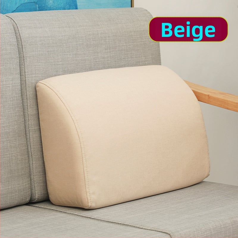 Kanapé háttámla párna, töltet: magas sűrűségű hab és memóriahab, huzat: pamut- és lenanyag, egyszínű minta, modern minimalist stílus, testre szabható