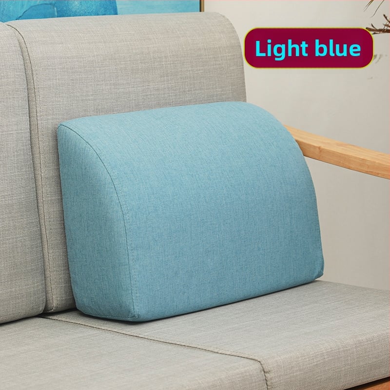 Kanapé háttámla párna, töltet: magas sűrűségű hab és memóriahab, huzat: pamut- és lenanyag, egyszínű minta, modern minimalist stílus, testre szabható