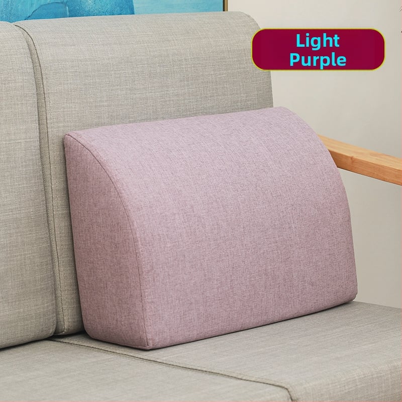 Kanapé háttámla párna, töltet: magas sűrűségű hab és memóriahab, huzat: pamut- és lenanyag, egyszínű minta, modern minimalist stílus, testre szabható