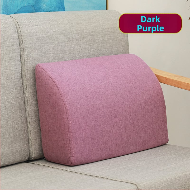 Kanapé háttámla párna, töltet: magas sűrűségű hab és memóriahab, huzat: pamut- és lenanyag, egyszínű minta, modern minimalist stílus, testre szabható