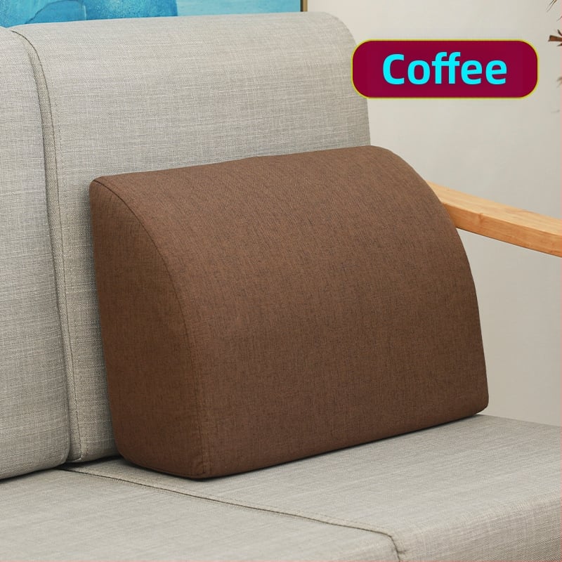 Kanapé háttámla párna, töltet: magas sűrűségű hab és memóriahab, huzat: pamut- és lenanyag, egyszínű minta, modern minimalist stílus, testre szabható