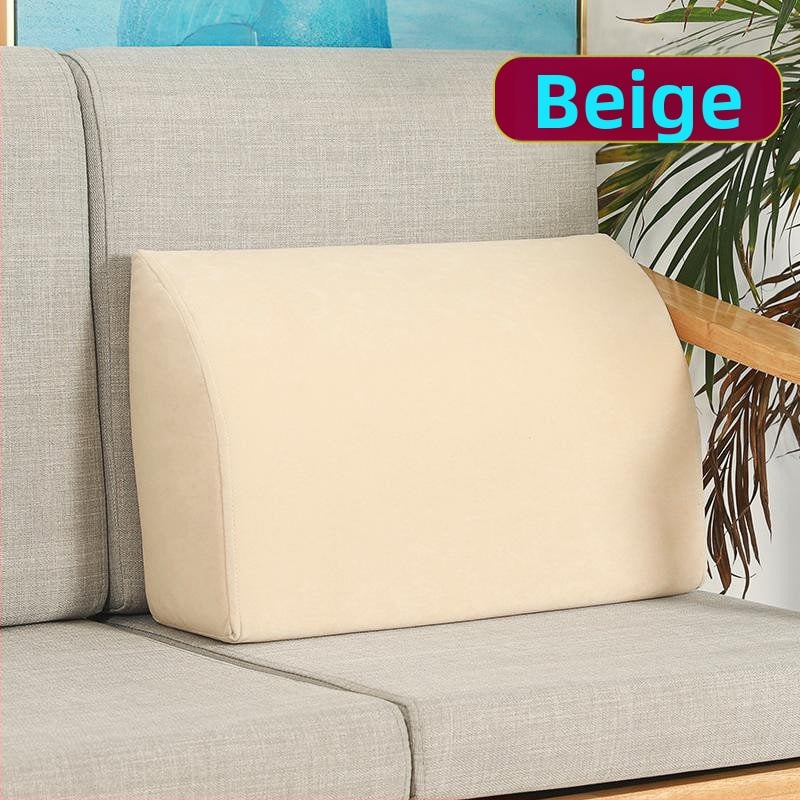 Kanapé háttámla párna, töltet: magas sűrűségű hab és memóriahab, huzat: pamut- és lenanyag, egyszínű minta, modern minimalist stílus, testre szabható