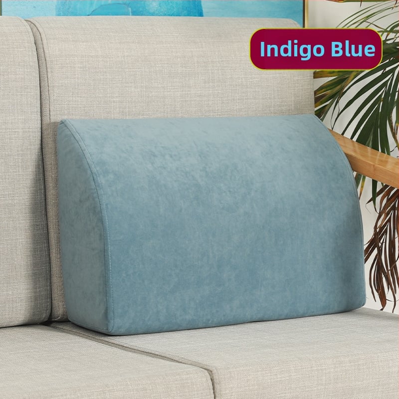 Kanapé háttámla párna, töltet: magas sűrűségű hab és memóriahab, huzat: pamut- és lenanyag, egyszínű minta, modern minimalist stílus, testre szabható