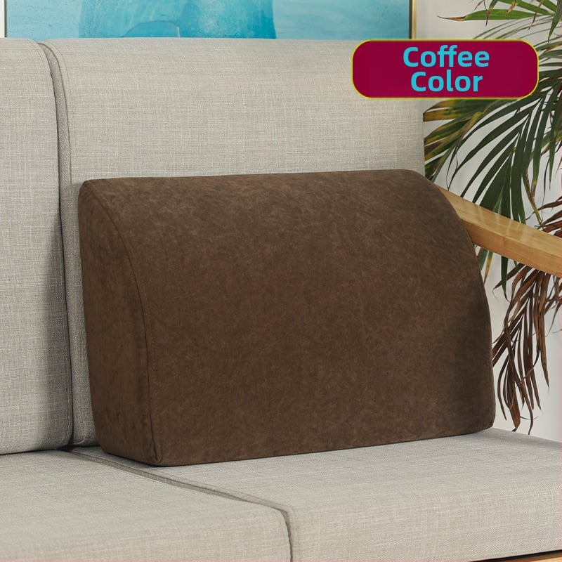 Kanapé háttámla párna, töltet: magas sűrűségű hab és memóriahab, huzat: pamut- és lenanyag, egyszínű minta, modern minimalist stílus, testre szabható