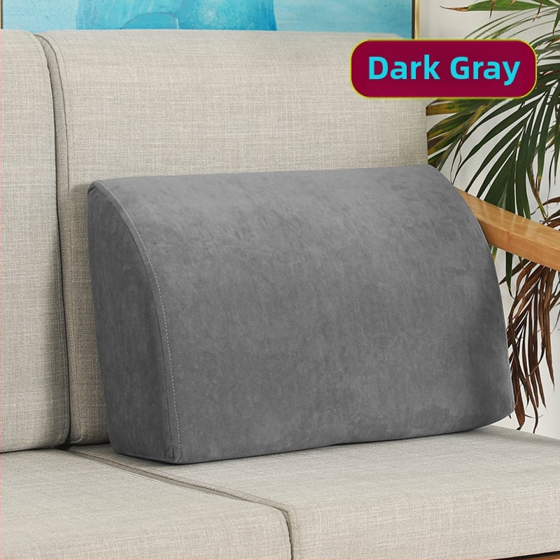 Kanapé háttámla párna, töltet: magas sűrűségű hab és memóriahab, huzat: pamut- és lenanyag, egyszínű minta, modern minimalist stílus, testre szabható