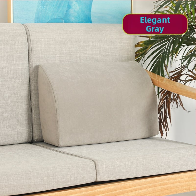 Kanapé háttámla párna, töltet: magas sűrűségű hab és memóriahab, huzat: pamut- és lenanyag, egyszínű minta, modern minimalist stílus, testre szabható