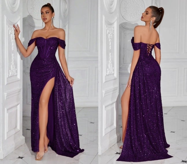 Paillettidega õhtukleit tub-top stiil, pikk, kitsas lõige, varrukateta, tõmblukk