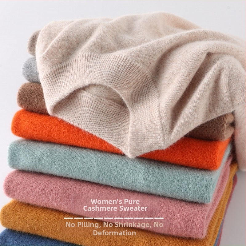 Naiste villane sviiter, pikkade varrukatega, paks kudum, tavaline pikkus