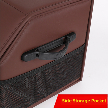 Odinė sulankstoma automobilio bagažinės laikymo dėžė – atspari vandeniui, su rankena