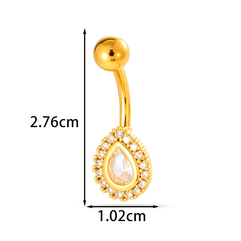 Пъпно бижу - сърцевидна форма, диамантено обработено, метал, винтидж стил, унисекс