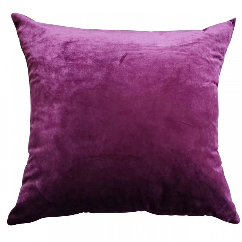 Velúr párna levehető, mosható huzattal – nordic modern minimalista stílus, plüss anyag, PP gyapot töltet