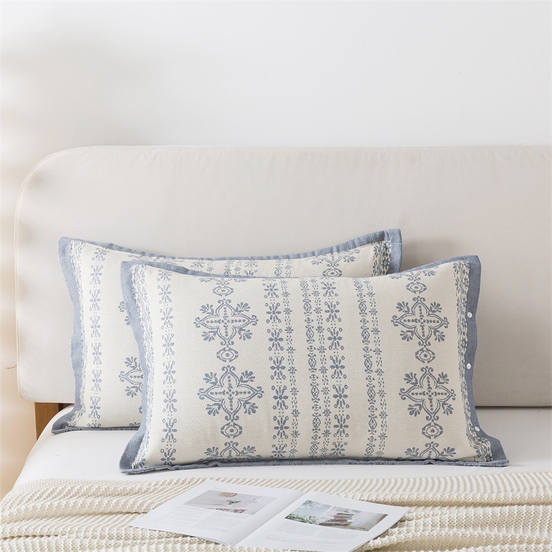 Jastučnica, 100% pamuk, jacquard tkanina bojana vlaknima, moderan minimalistički stil, 40-count tkanina