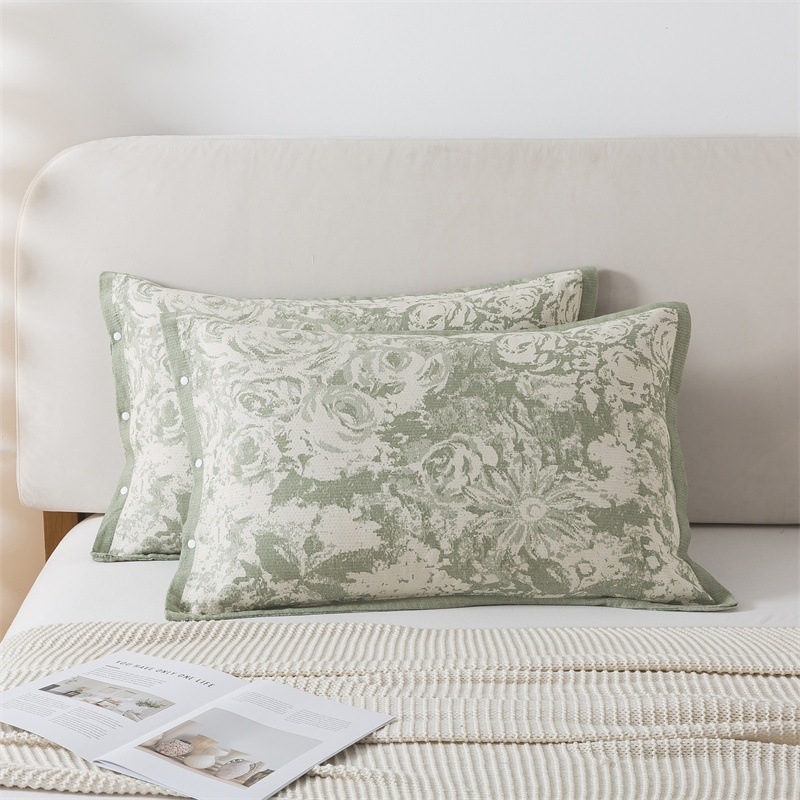 Jastučnica, 100% pamuk, jacquard tkanina bojana vlaknima, moderan minimalistički stil, 40-count tkanina