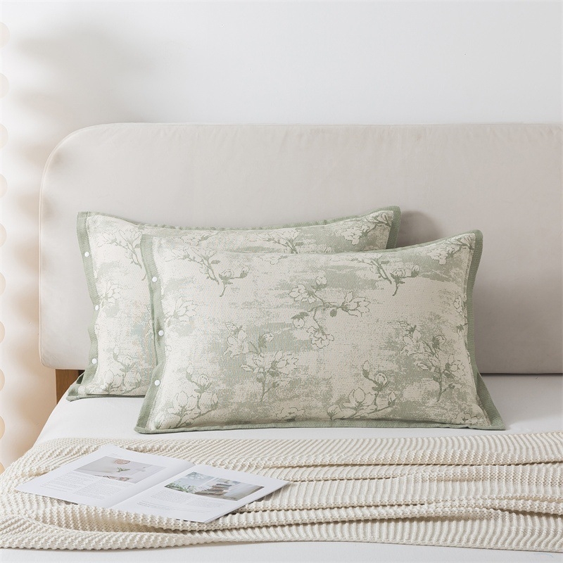 Jastučnica, 100% pamuk, jacquard tkanina bojana vlaknima, moderan minimalistički stil, 40-count tkanina