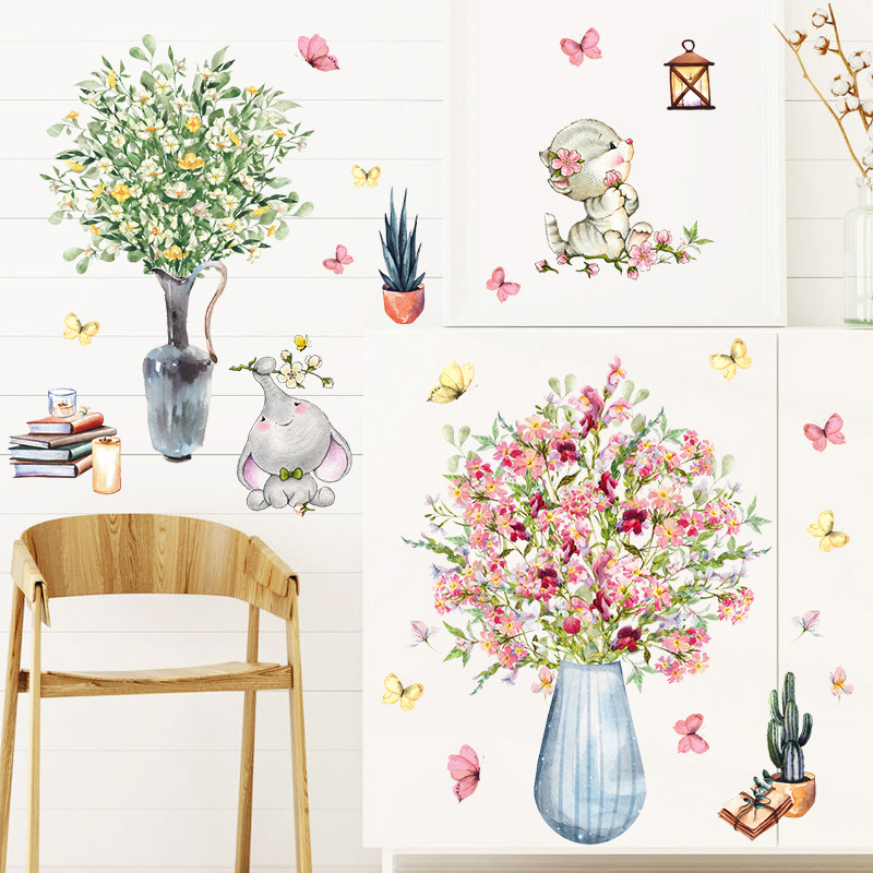 Стенно стикер – PVC, водоустойчив, модел 60682086; подходящ за всекидневна, спалня, кабинет, ресторант, баня, антре и търговски обекти; модерен, плосък стил