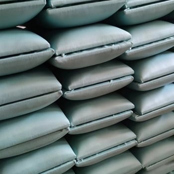 Tekstilinis sienos galvos pagalvėlis – šiuolaikinis minimalistinis stilius, pritaikomas apdorojimas, Pie Artist prekės ženklas