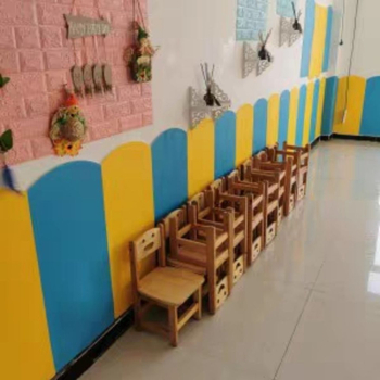 Стилен стенен панел със стикер за детска стая - огнеустойчив, материал Xpe foaming, марка Unique, прост и модерен стил