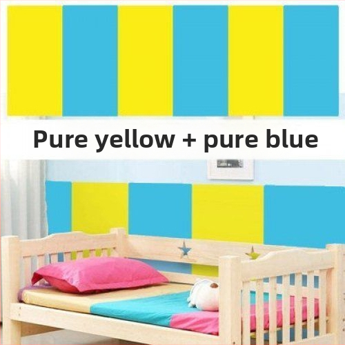 Стилен стенен панел със стикер за детска стая - огнеустойчив, материал Xpe foaming, марка Unique, прост и модерен стил