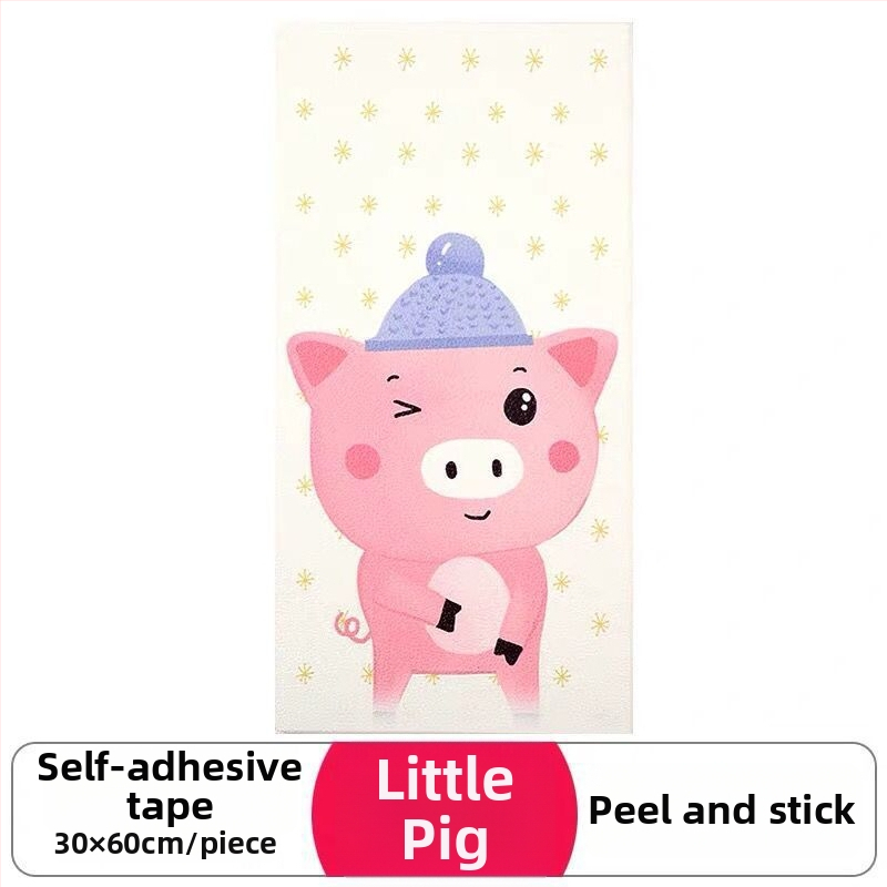 Самозалепваща 3D стенна стикер за дневна стая, PVC материал, водоустойчива, 1 бр., триизмерен дизайн