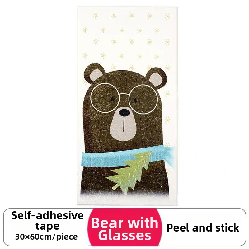 Самозалепваща 3D стенна стикер за дневна стая, PVC материал, водоустойчива, 1 бр., триизмерен дизайн