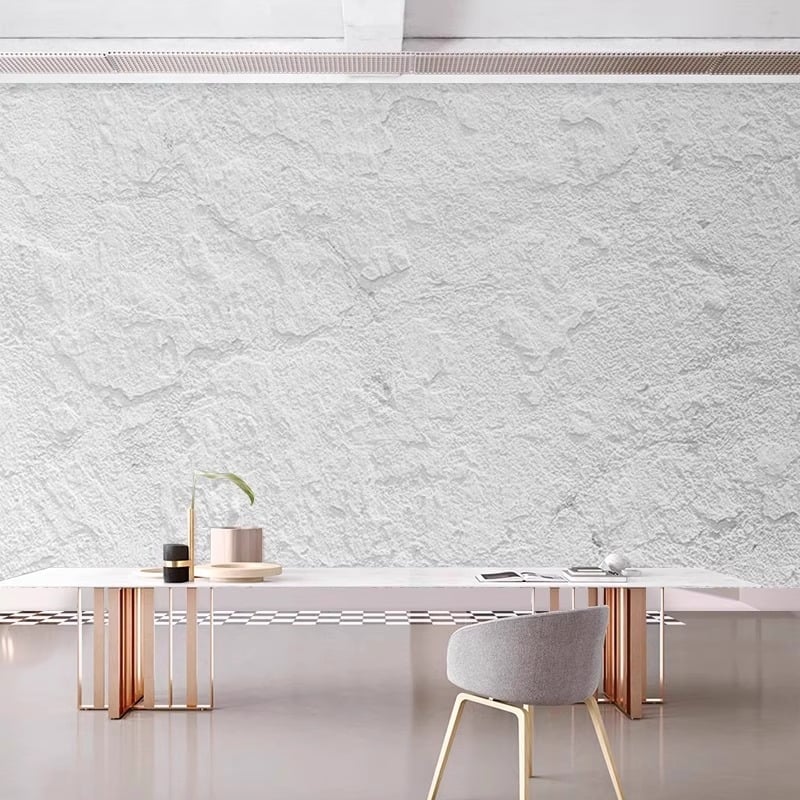 Тапет 3D релеф на лунната повърхност - индустриален стил със звездно небе, устойчив на петна, химическо влакно, 3-слойна основа