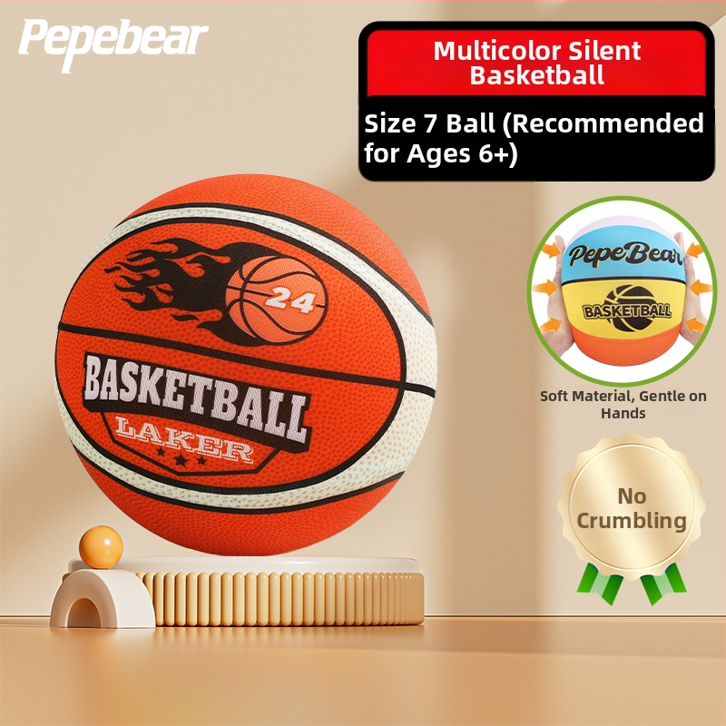 Penktos kartos tylus vidaus krepšinis vaikams, su rėmu ir putplasčio kamuoliu, su aukštu atšokimu