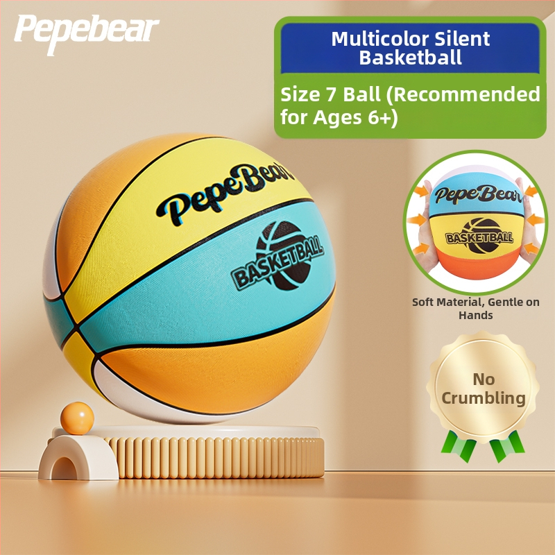 Penktos kartos tylus vidaus krepšinis vaikams, su rėmu ir putplasčio kamuoliu, su aukštu atšokimu