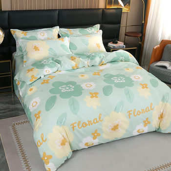 Poliesterio antklodės užvalkalas, dryžių raštas, lygus audinys, tie-dye dažymas, paprastas stilius, prekės ženklas Qianying