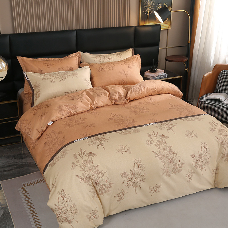 Poliesterio antklodės užvalkalas, dryžių raštas, lygus audinys, tie-dye dažymas, paprastas stilius, prekės ženklas Qianying