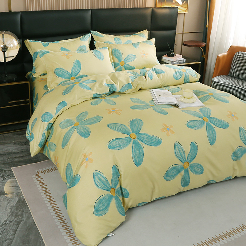 Poliesterio antklodės užvalkalas, dryžių raštas, lygus audinys, tie-dye dažymas, paprastas stilius, prekės ženklas Qianying