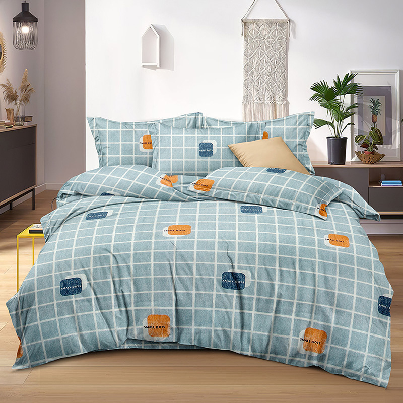 Poliesterio antklodės užvalkalas, dryžių raštas, lygus audinys, tie-dye dažymas, paprastas stilius, prekės ženklas Qianying