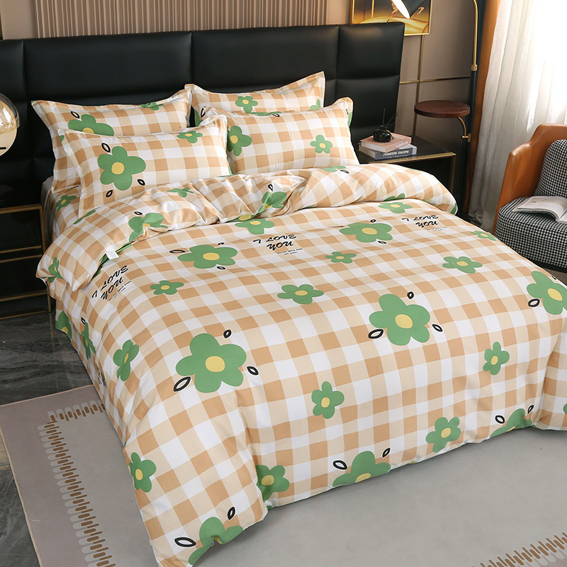 Poliesterio antklodės užvalkalas, dryžių raštas, lygus audinys, tie-dye dažymas, paprastas stilius, prekės ženklas Qianying