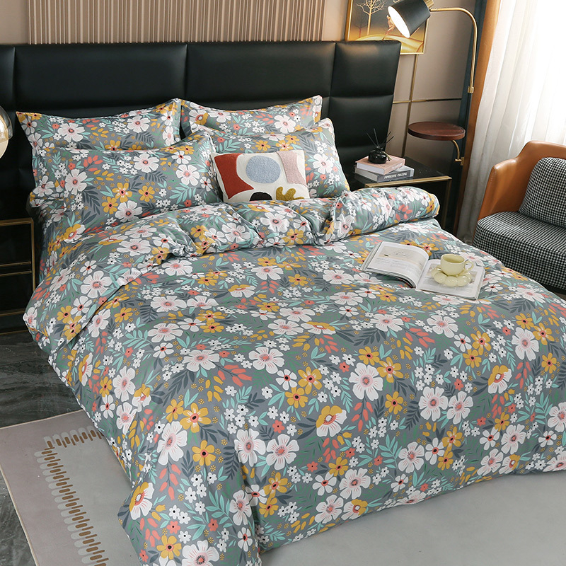 Poliesterio antklodės užvalkalas, dryžių raštas, lygus audinys, tie-dye dažymas, paprastas stilius, prekės ženklas Qianying