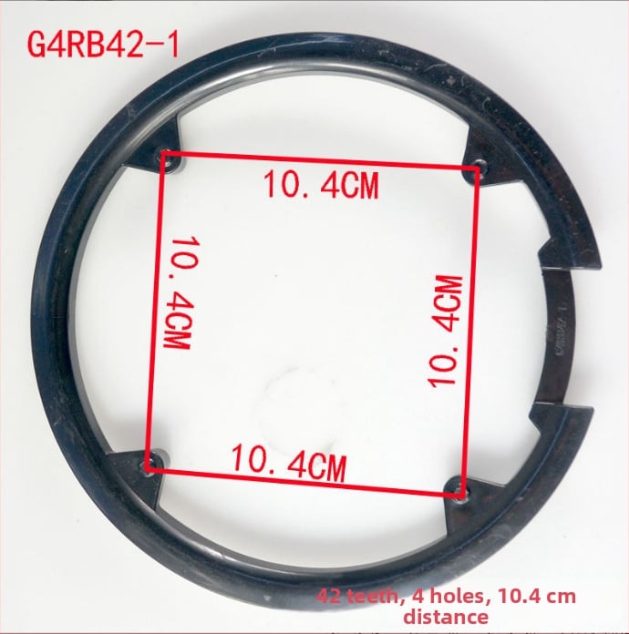 Защитник на зъбното колело за планински велосипед, 42 зъба, 4-винтов монтаж, Guangxin