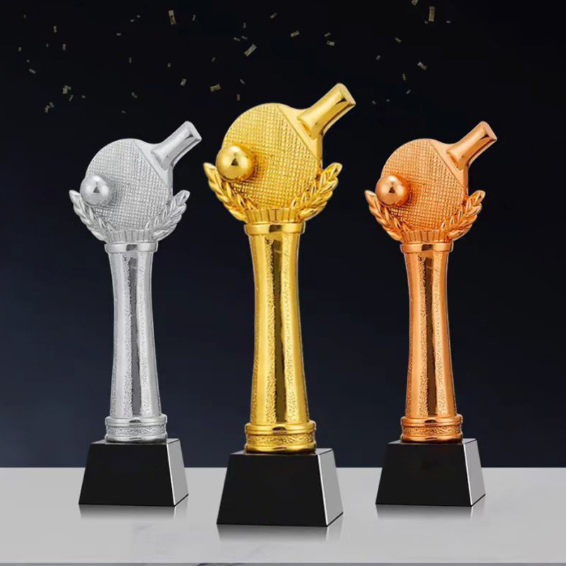 Pickleball kristálytrófea — Shengxiang, Érem, Modern letisztult stílus, Ajándékdobozos csomagolás